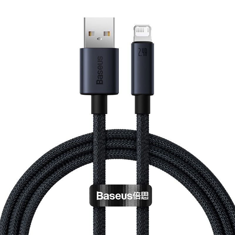 BASEUS - Baseus USB A - Lightning para iPhone - Carga Rápida 20W - 1M