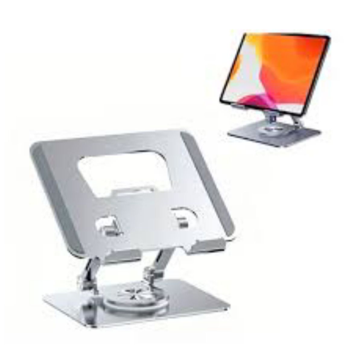 OEM - Soporte para tablet - movil giratorio y Portatil Base Aluminio