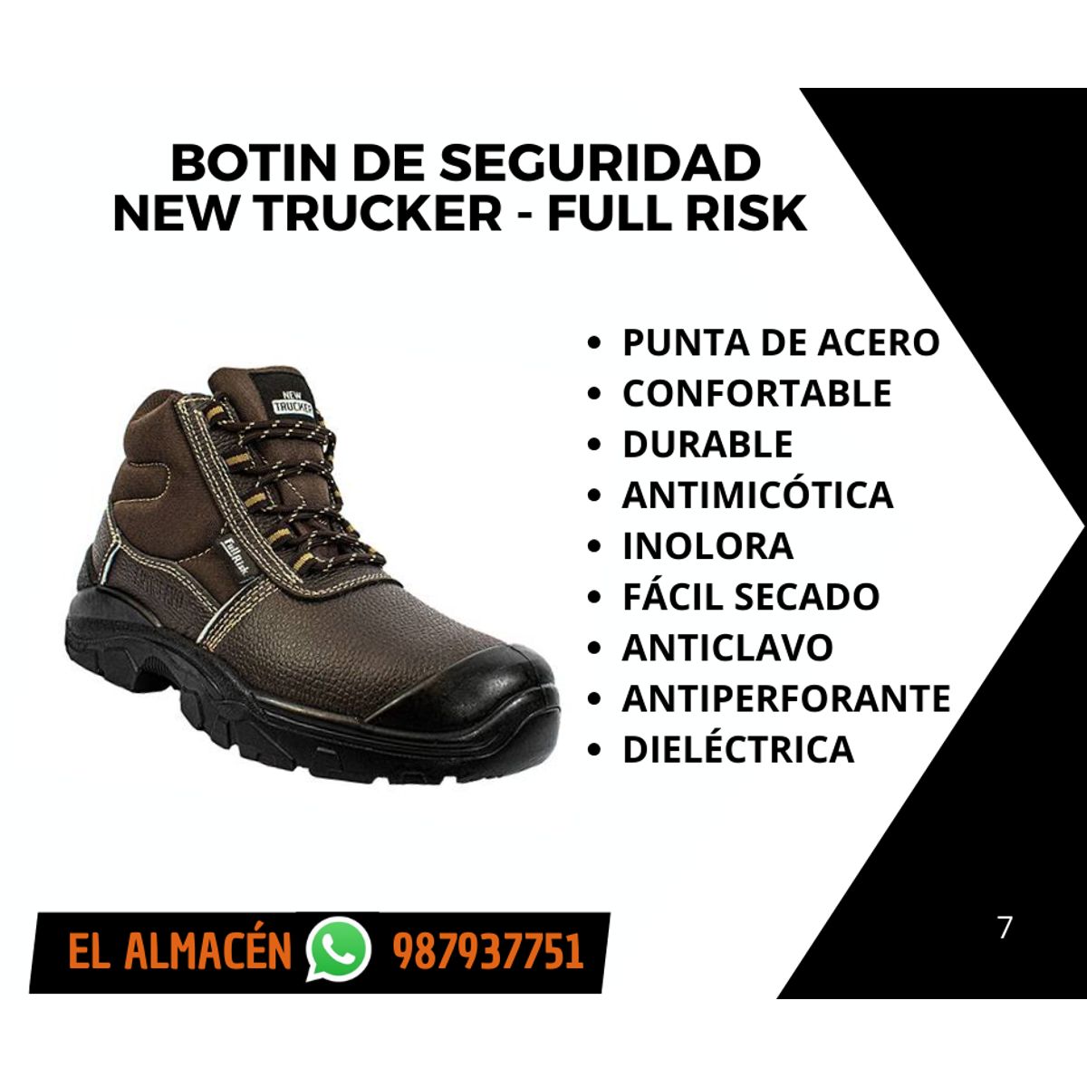 STEEL PRO - BOTIN DE SEGURIDAD DIELECTRICO NEW TRUCKER