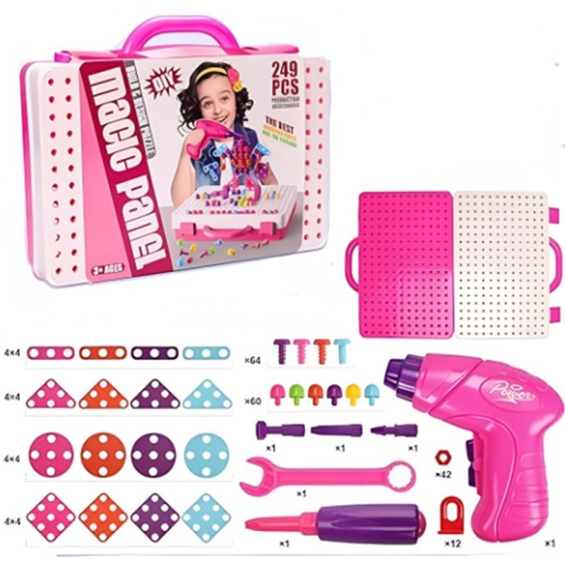 GENERICO - Juguete mozaico creativo Puzzle para niñas 249 piezas