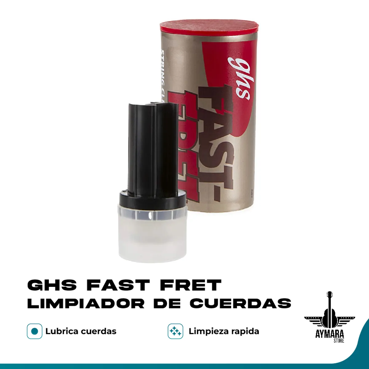 GENERICO - GHS Fast Fret - Limpiador de Cuerdas