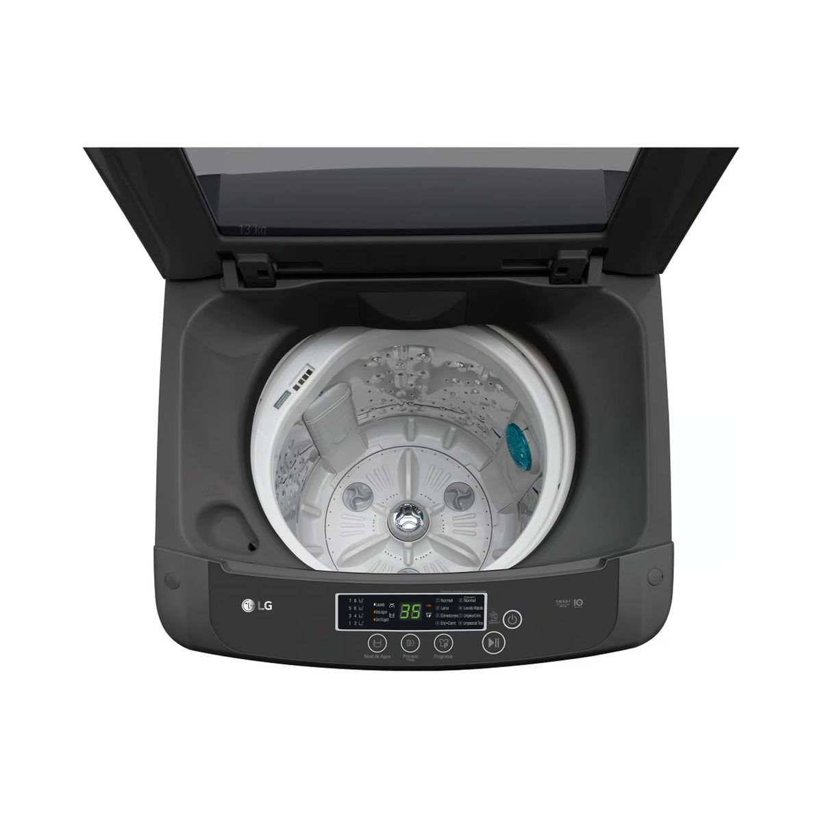 LG - Lavadora LG Smart Motion Carga Superior WT13BPBK 13kg