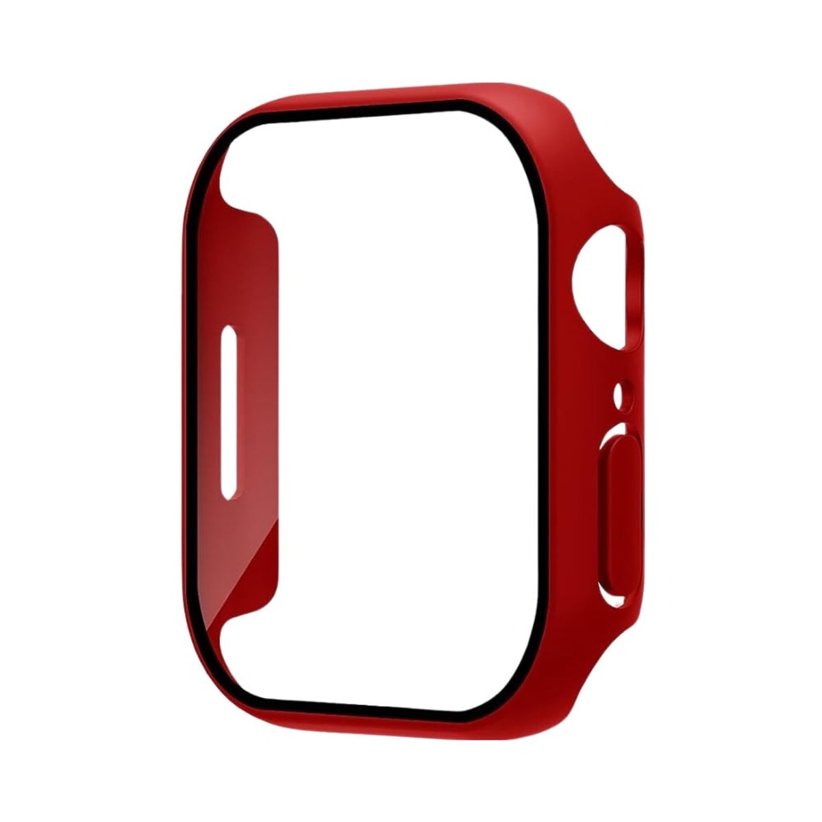 GENERICO - Case bumper protector cMica para Applewatch serie10 46mm Rojo