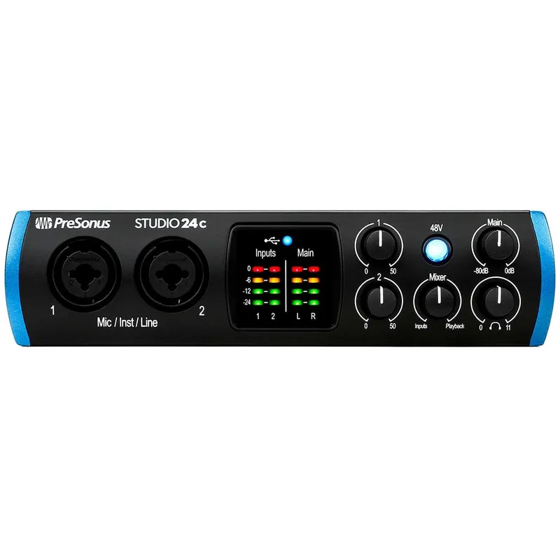 PRESONUS - PreSonus Studio 24C - Interfaz de Audio