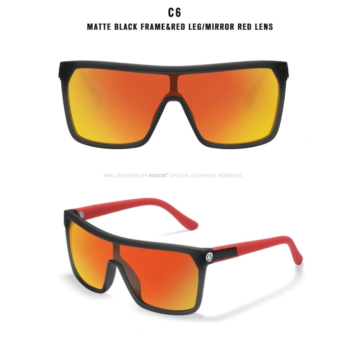 SM - LENTES DE SOL MARCA KDEAM KD803