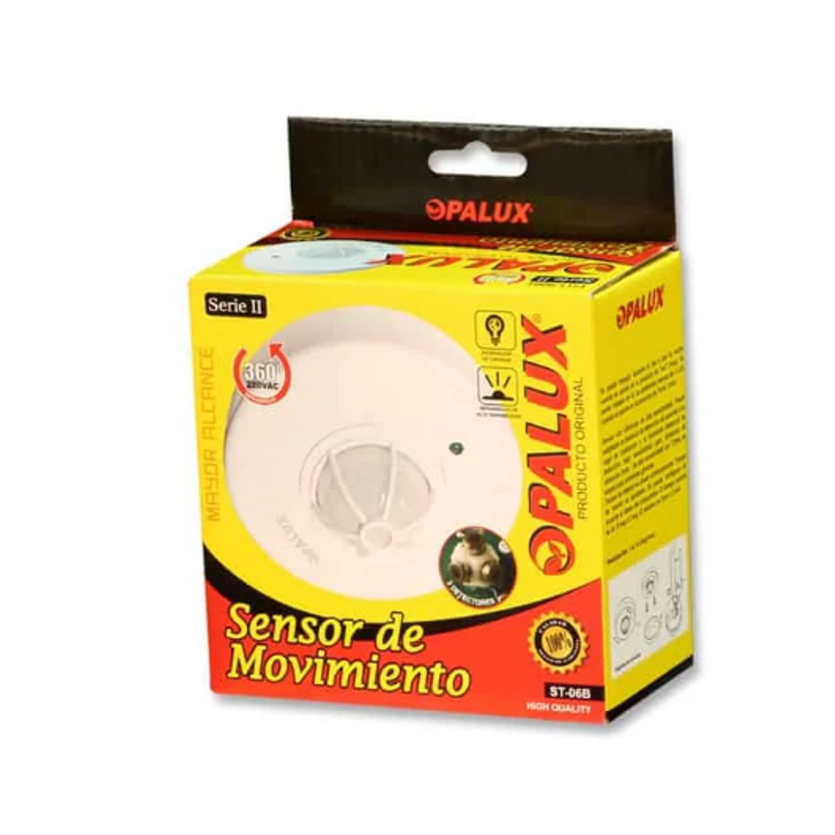 OPALUX - Sensor de Movimiento 360º ST-06B OPALUX