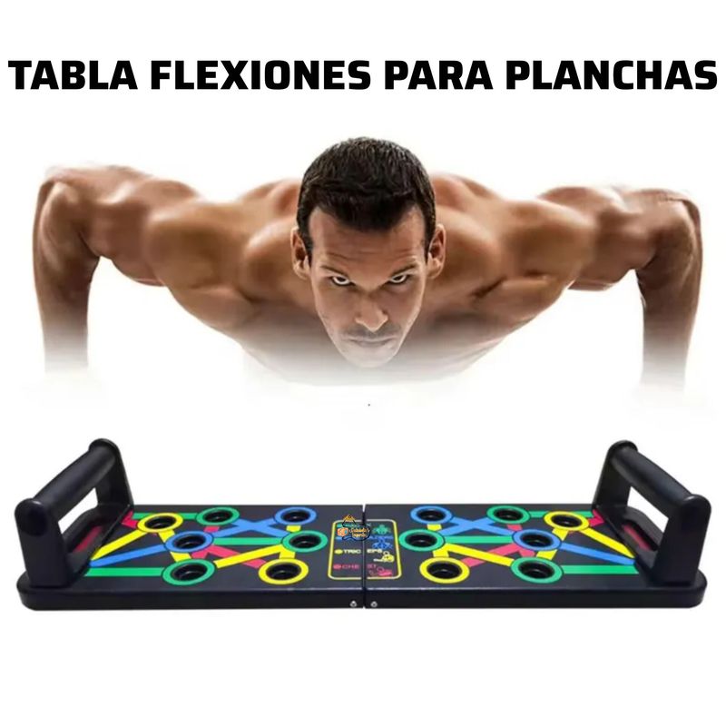 OEM - TABLA PARA FLEXIONES - PLANCHAS - EJERCITADOR DE BRAZOS PUSH UP