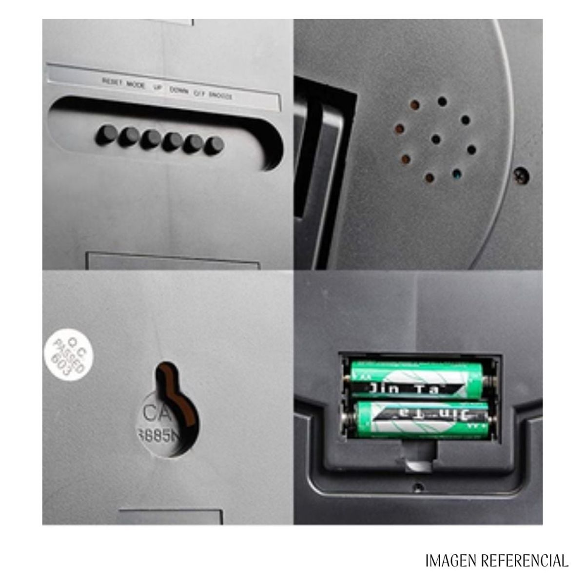 GENERICO - Reloj Circular Digital de Pared