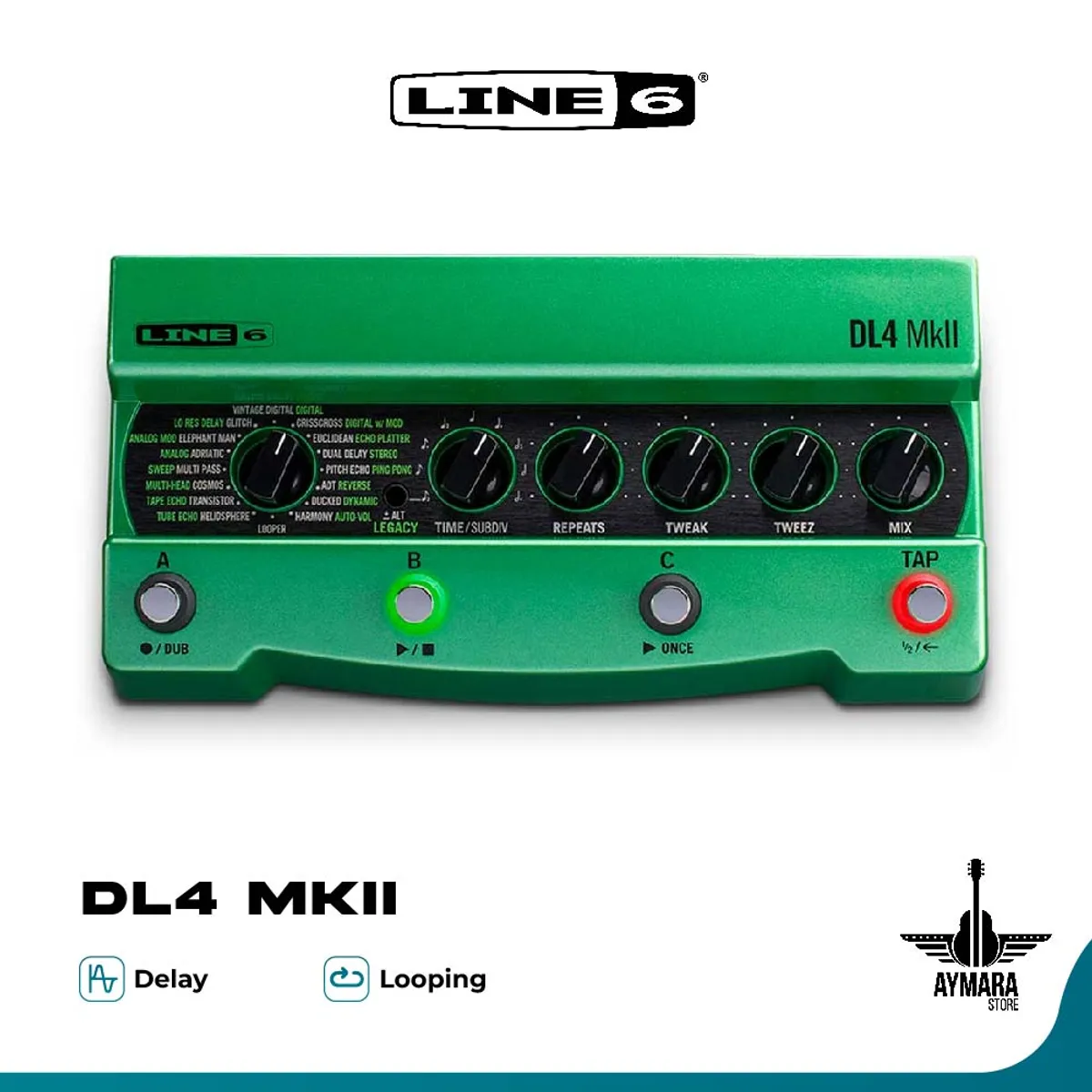 LINE 6 - Line 6 DL4 MKII - Pedal Delay Efecto