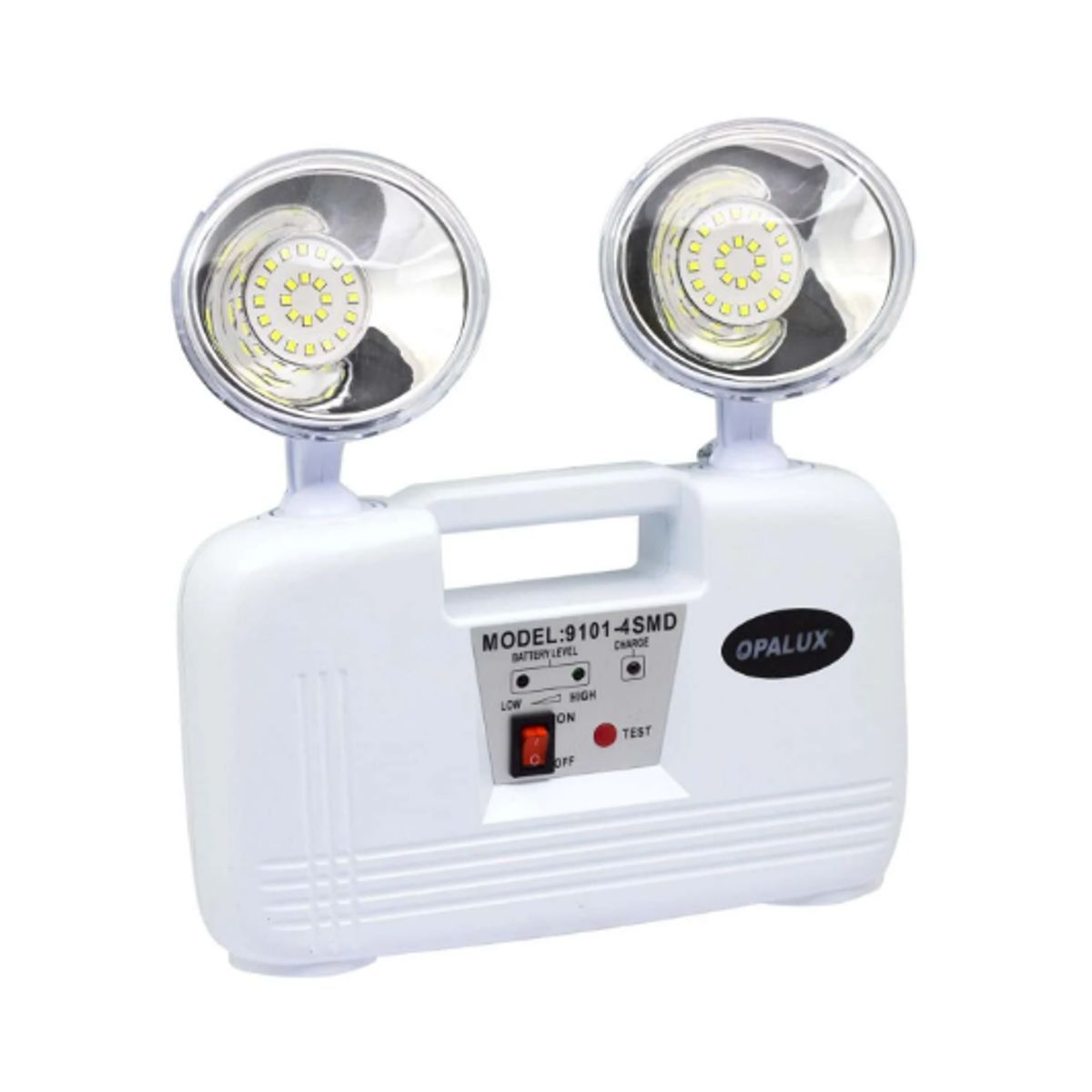 OPALUX - Lámpara de Emergencia 48 LED SMD 9101-4SMD OPALUX