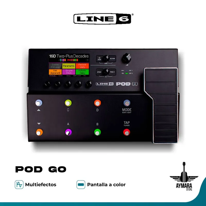 LINE 6 - Line 6 POD Go - Pedalera