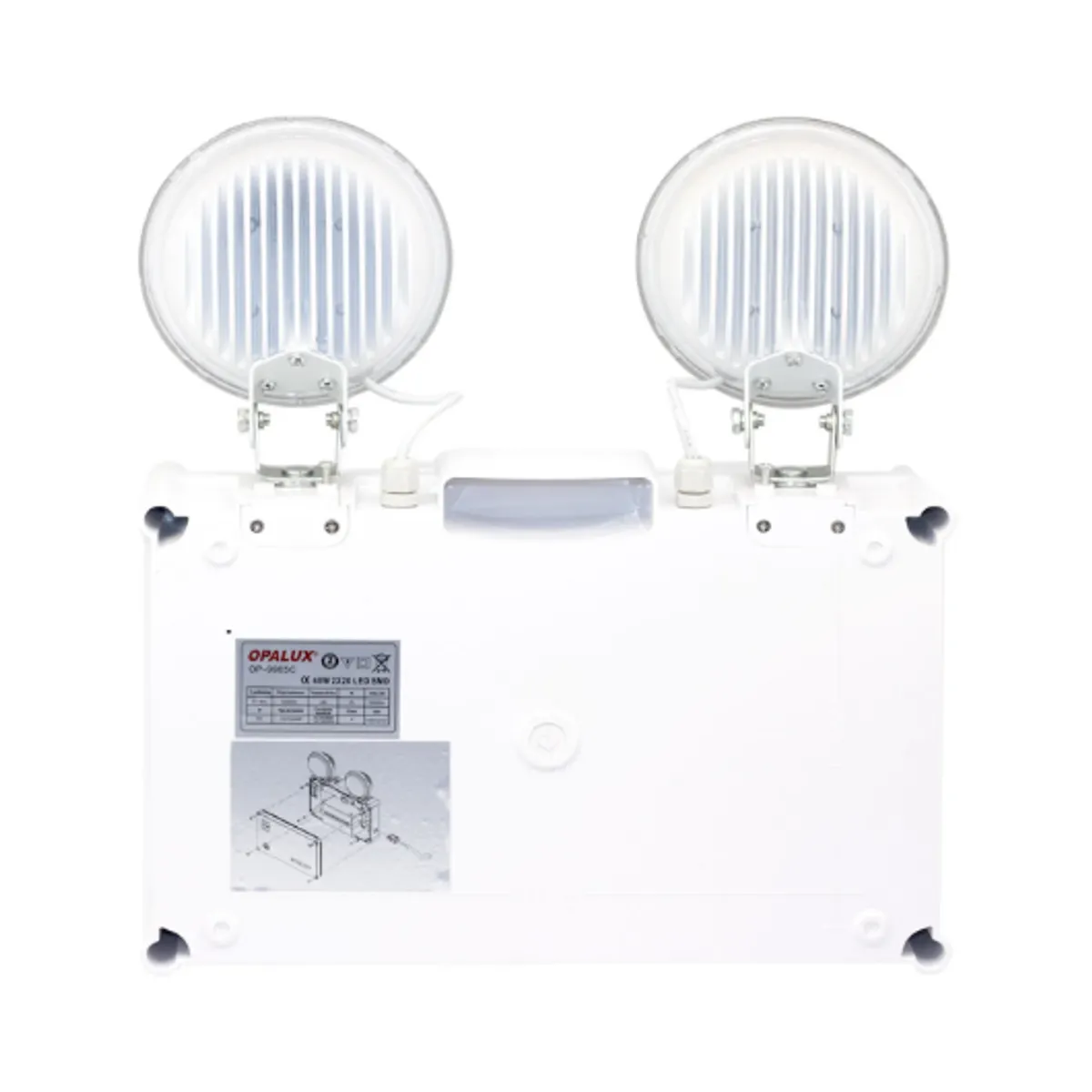OPALUX - Lámpara de Emergencia LED 40W OP-9965C OPALUX