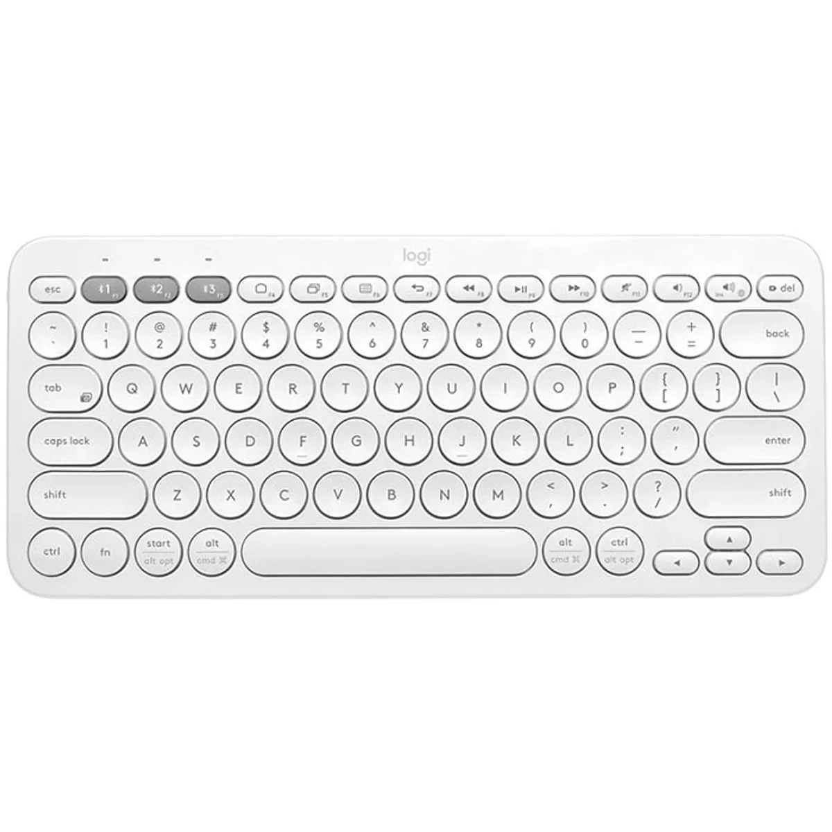 LOGITECH - Teclado Logitech Keys 2 K380 Multi-Device Bluetooth Blanco