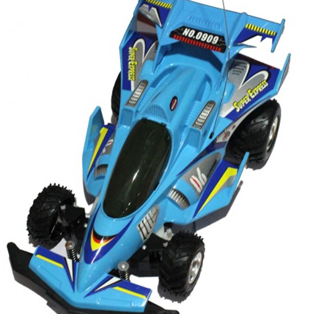 GENERICO - CARRO AZUL RADIO CONTROL X-GALLOP CON FORMA DE TIMON