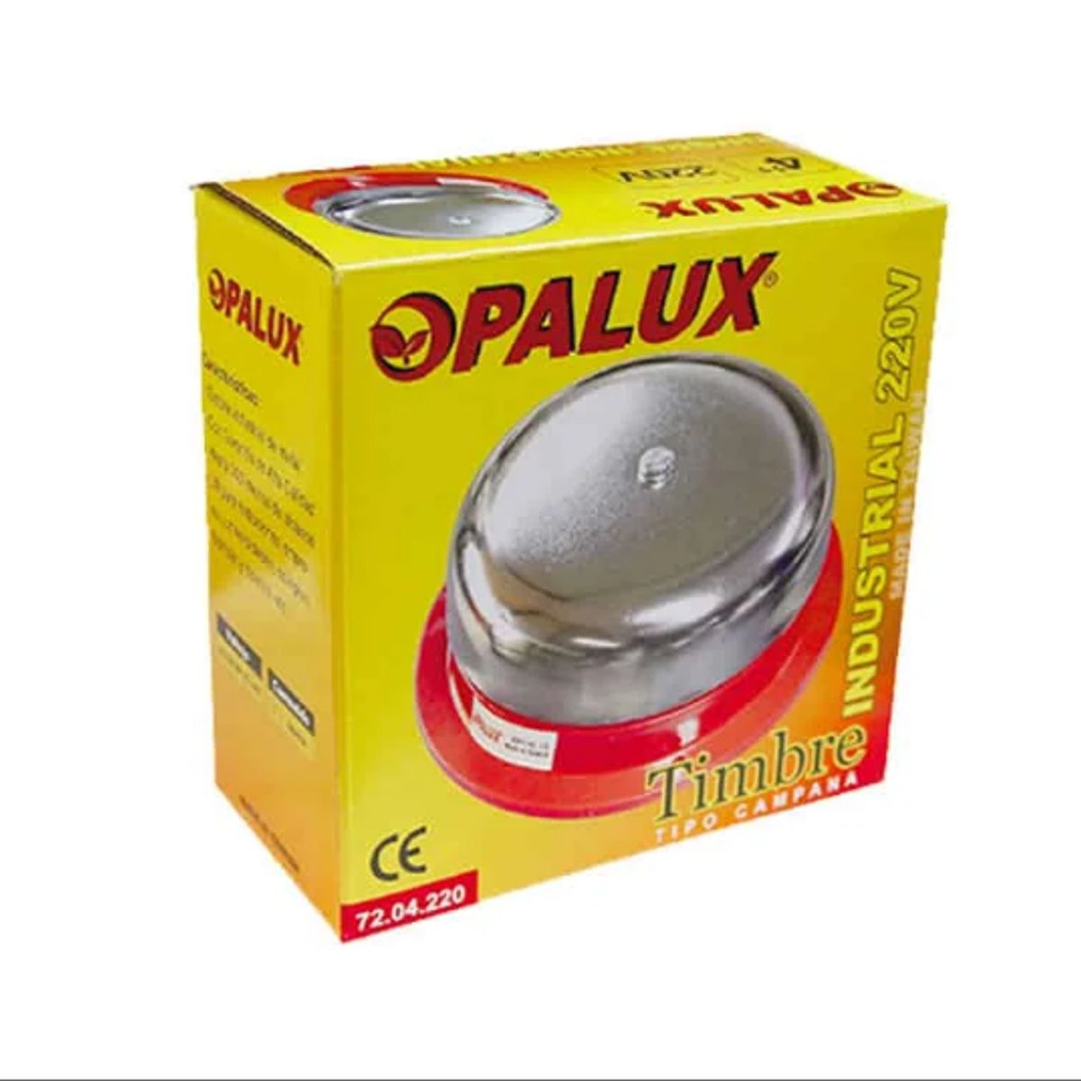 OPALUX - Timbre Industrial de Metal 4″ 7204220 OPALUX
