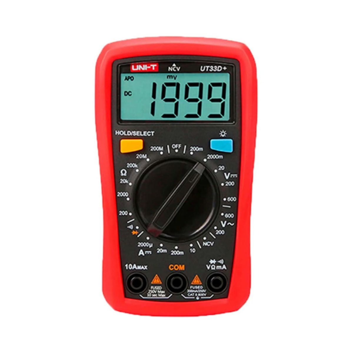 UNI T - Multímetro Digital UT33D+ UNI-T