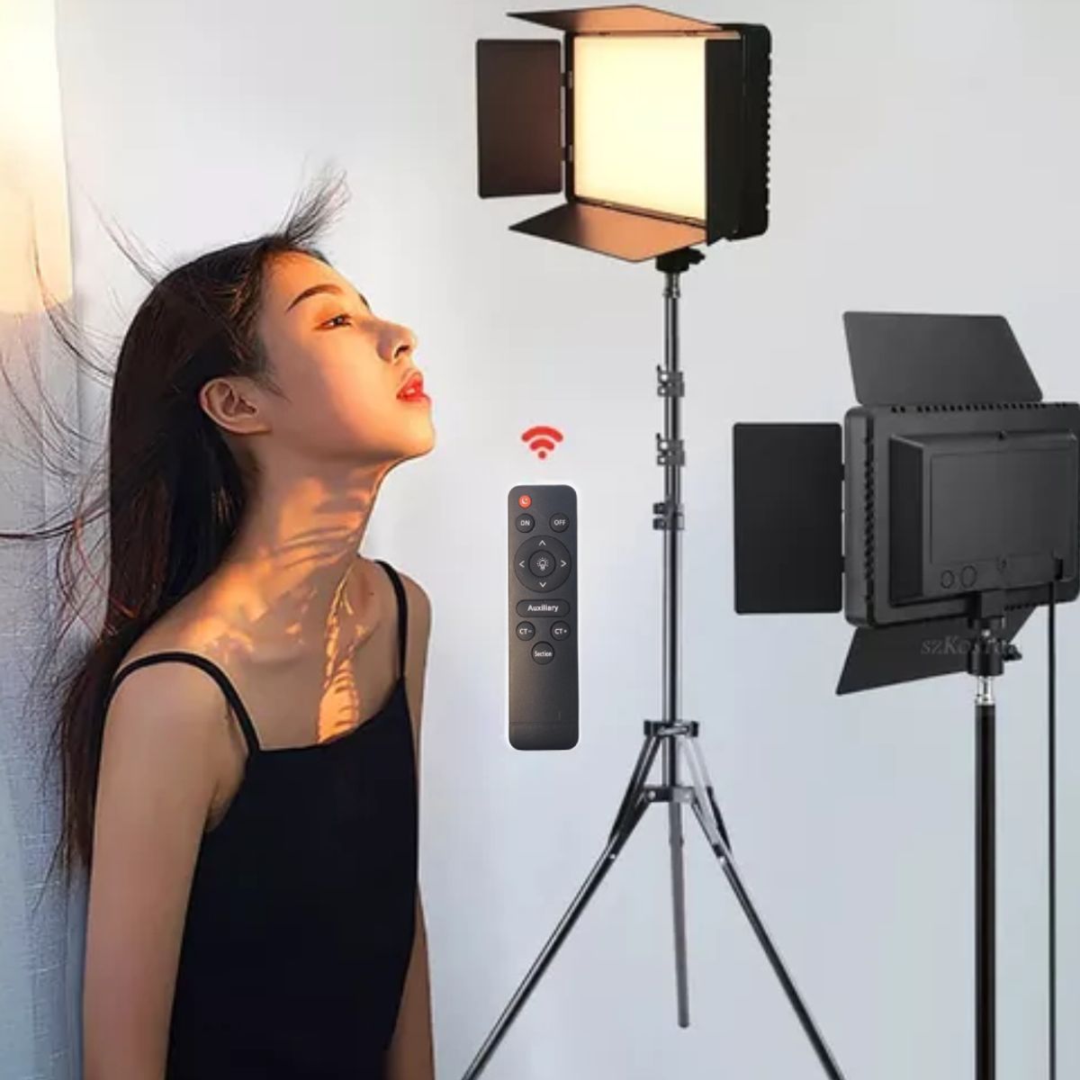 GENERICO - Panel Luz LED Iluminación de Estudio Fotografía Video Grabación RL1200