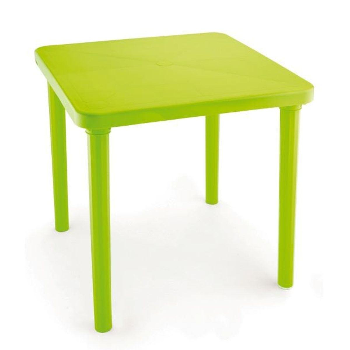 GENERICO - Mesa Cuadrada De Plastico Kina Reyplast Verde