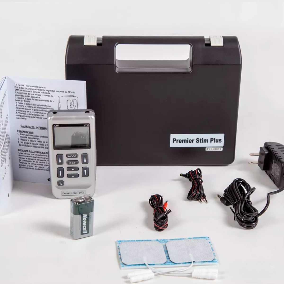 PERUMASSAGE - Electroestimulador Premier Stim Plus TEN y EMS