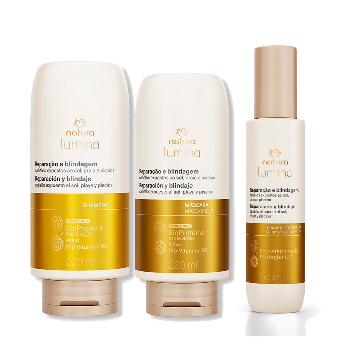 Natura - Kit Cabello Expuesto al Sol Shampoo + Mascara + Spray