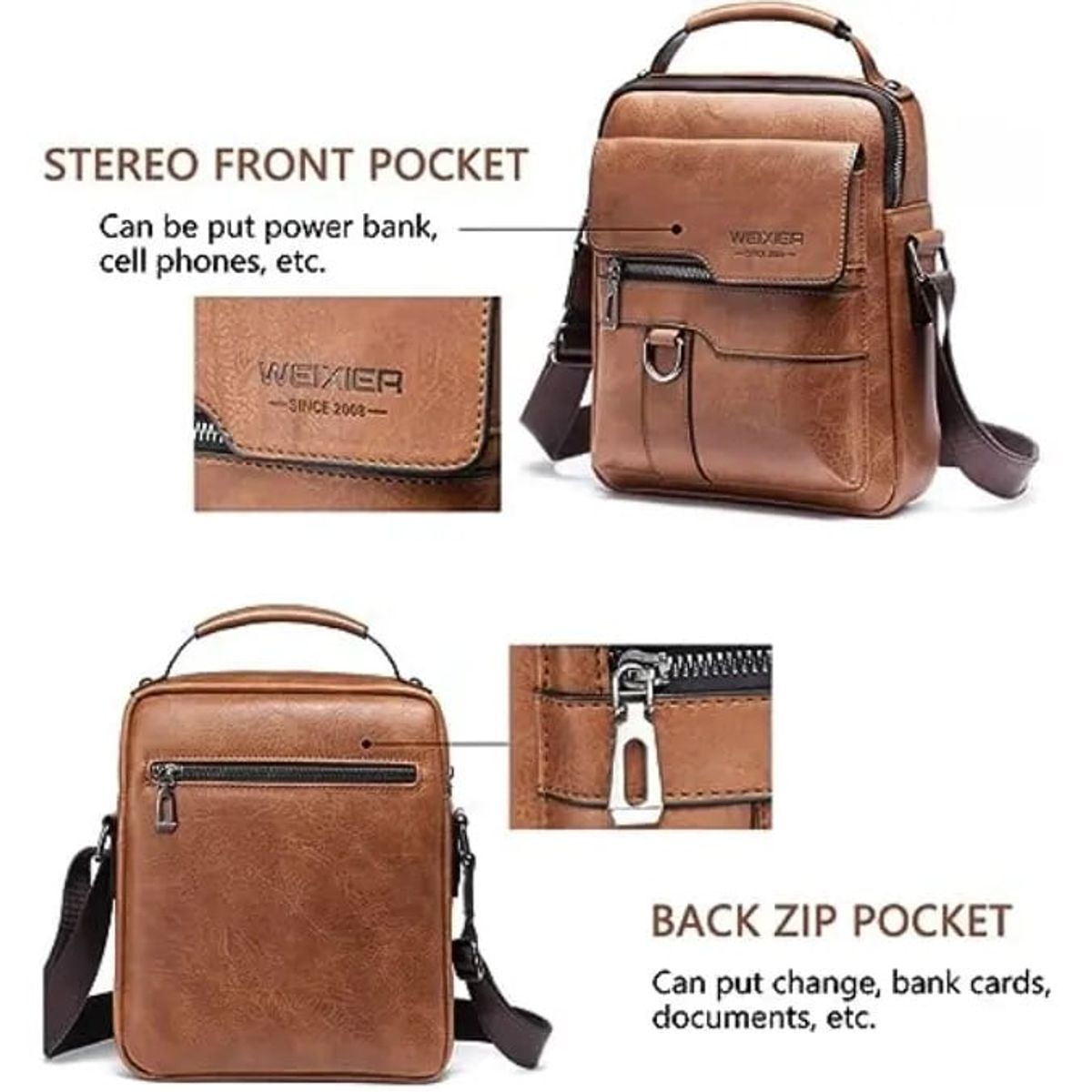 GENERICO - MORRAL DE HOMBRE - WEIXIER