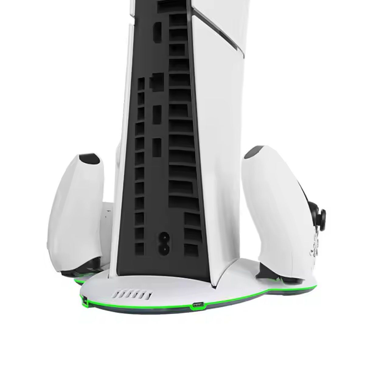 GENERICO - Cargador Base Dual Y Refrigeración Rgb Para Play 5 Ps5 Slim