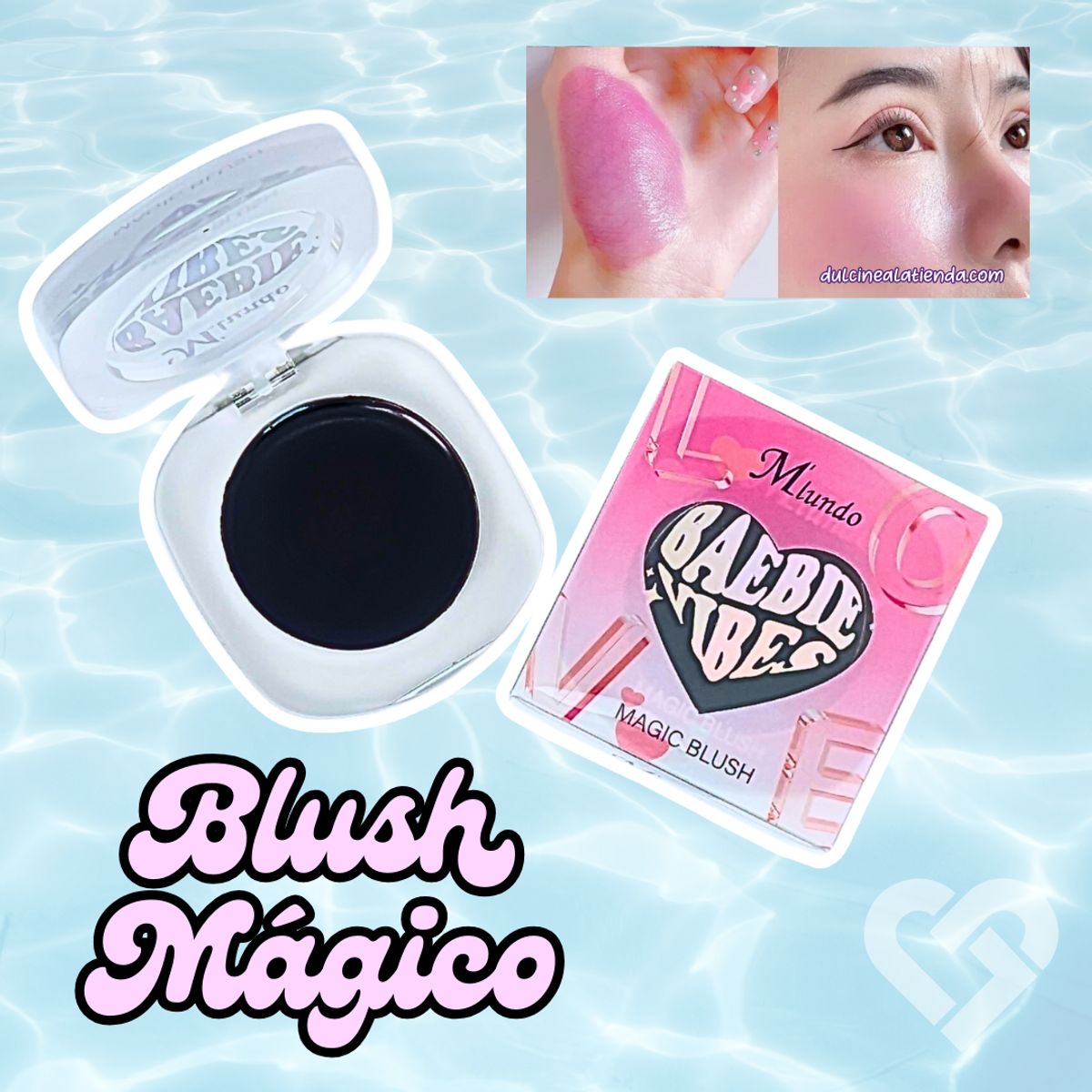 GENERICO - Rubor Gel Mágico cambia con el PH y subtono de la piel