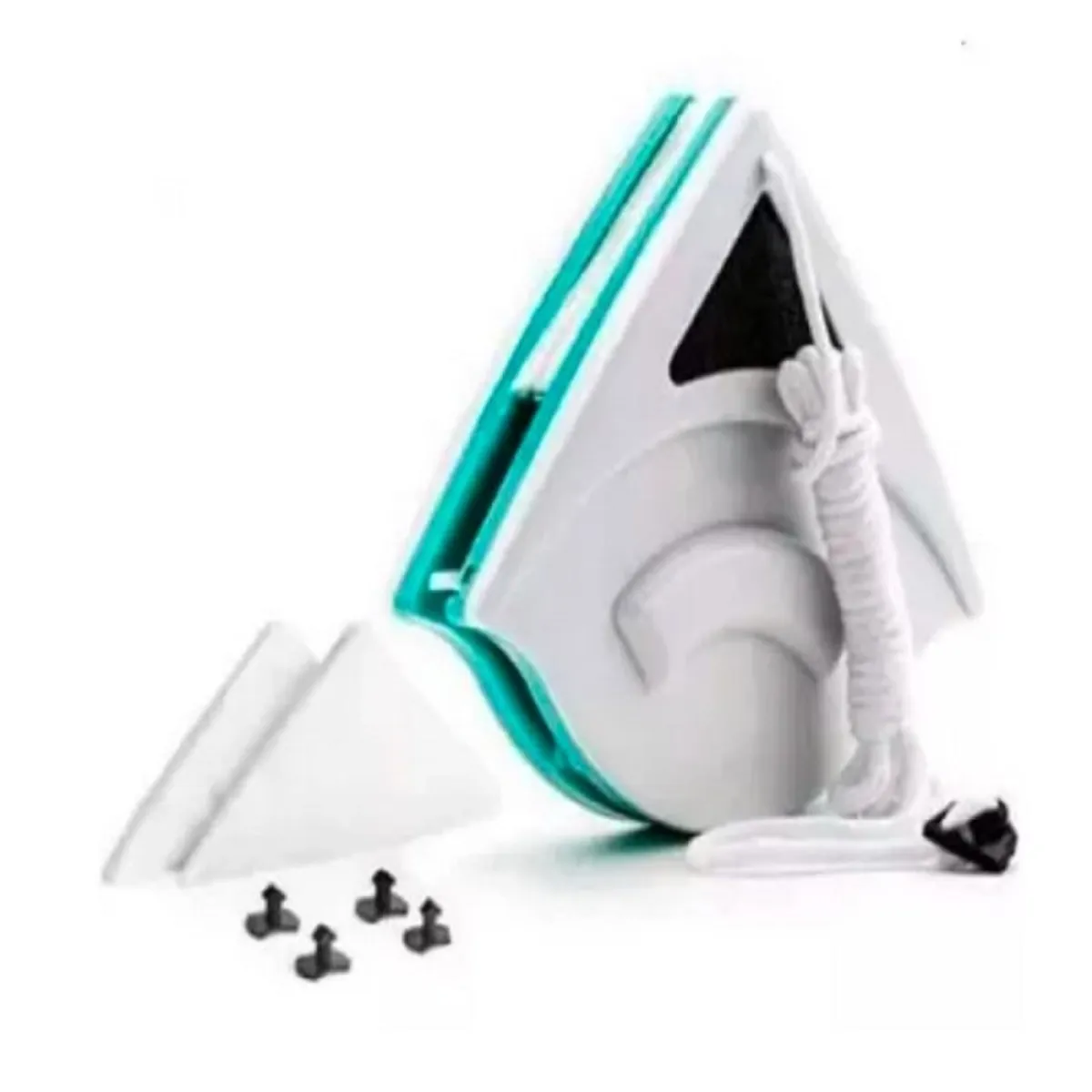 GLASS - Limpia Vidrio  magnético Ventanas Esponja Triangular