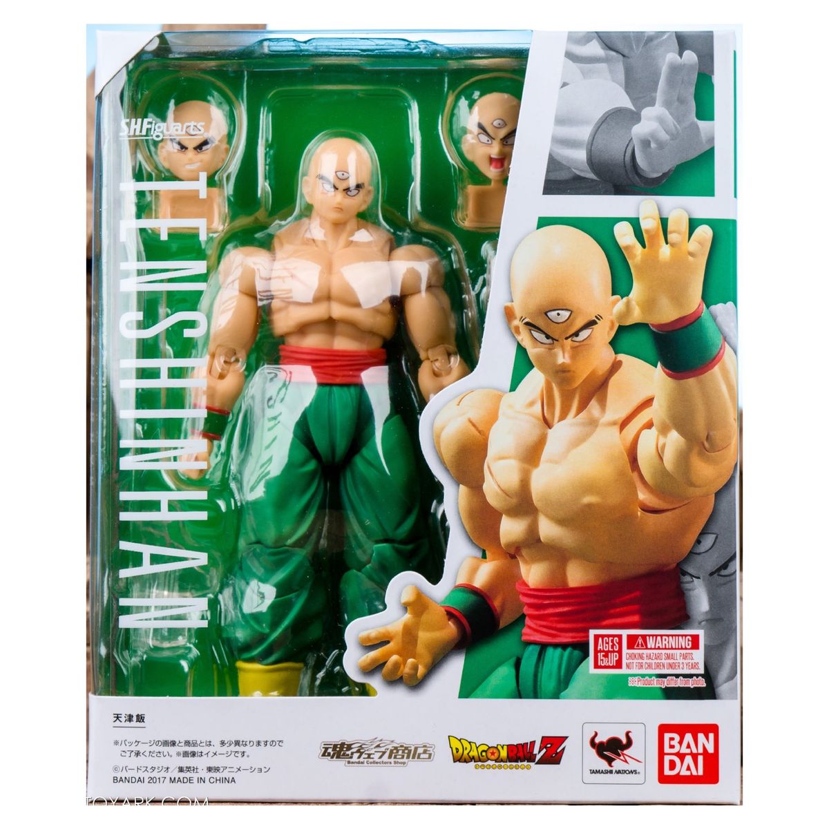 BANDAI - Tenshinhan & Chaos Dragon Ball Z SH Figuarts Tien Shinhan