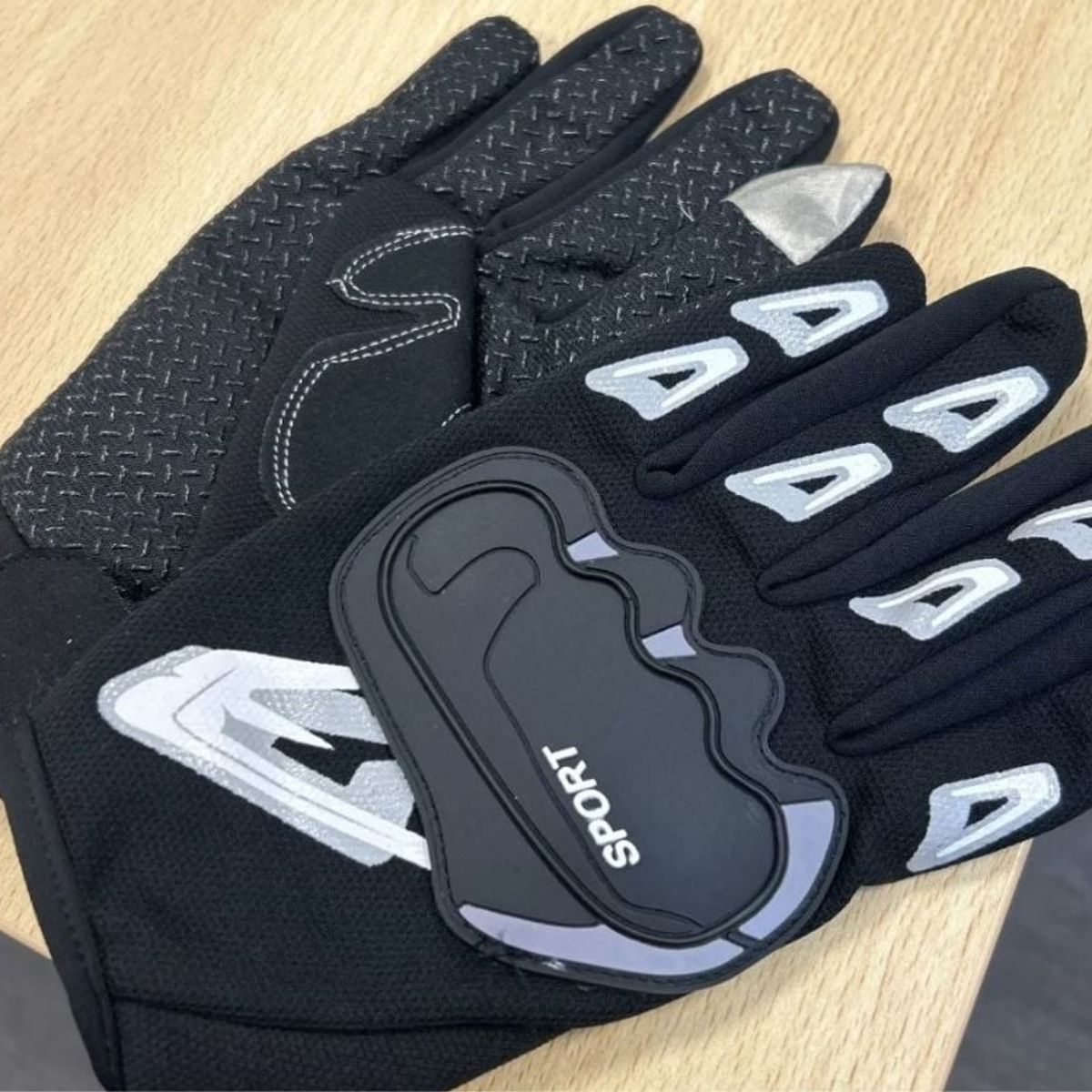 GENERICO - Guantes para Motocicleta Hombres y Mujeres Antideslizantes