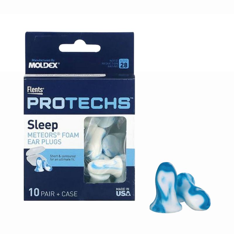 PROTECH - Tapones para Oídos Pequeños Dormir, Viajar, Estudiar  20ud - PROTECHS Made In Usa