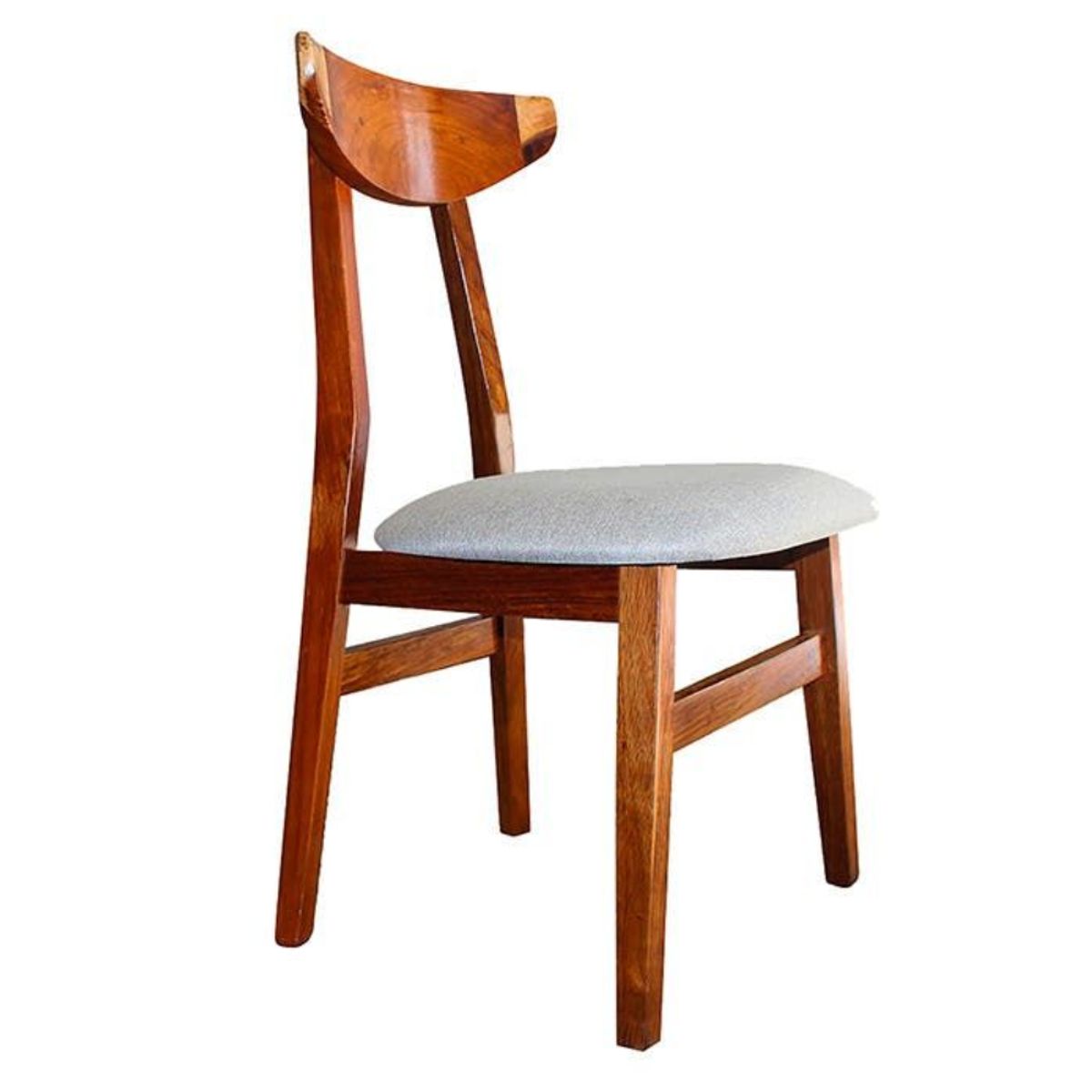 HOGAR & SPACIOS - HYS COMEDOR 6 SILLAS KENYA MARRON CLARO