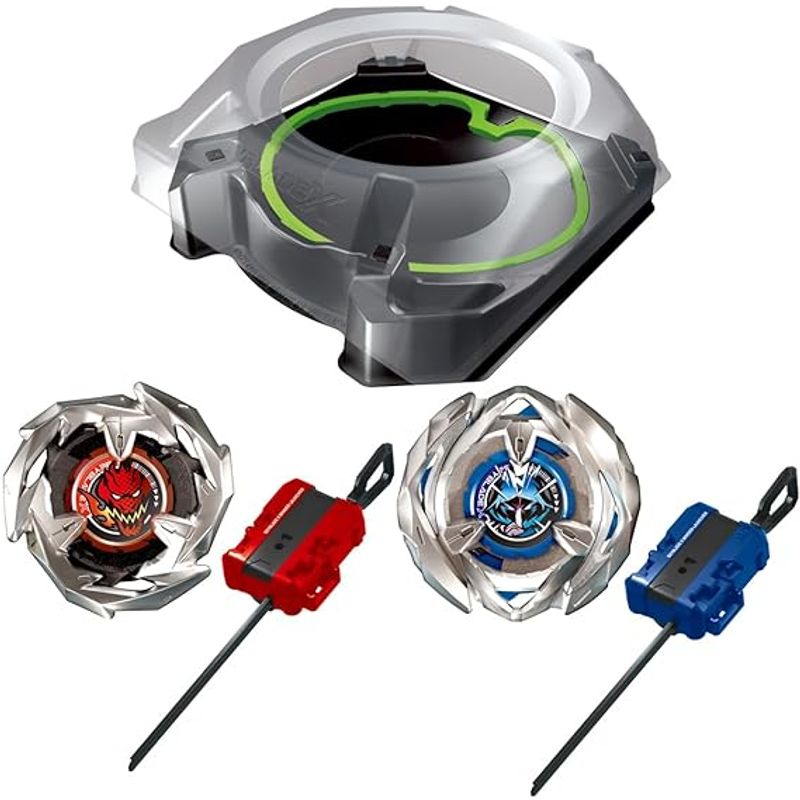 TAKARA TOMY - SET ESTADIO BEYBLADE X BX-17 BATTLE ENTRY SET