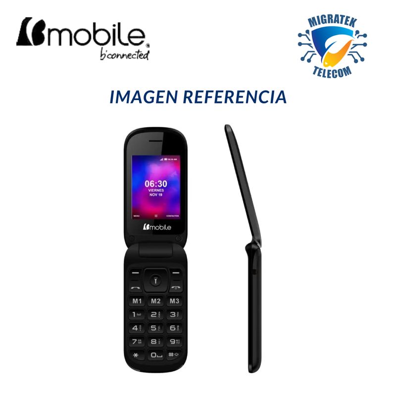 BMOBILE - TELEFONO MOVIL BMOBILE C228 2G 24 Dual SIM Radio FM - Color Negro