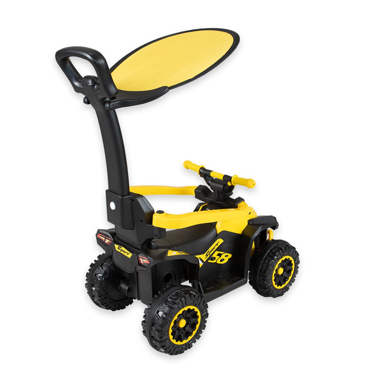 OEM - Cuatrimoto Eléctrico musical con Luces Doble Motor 50W