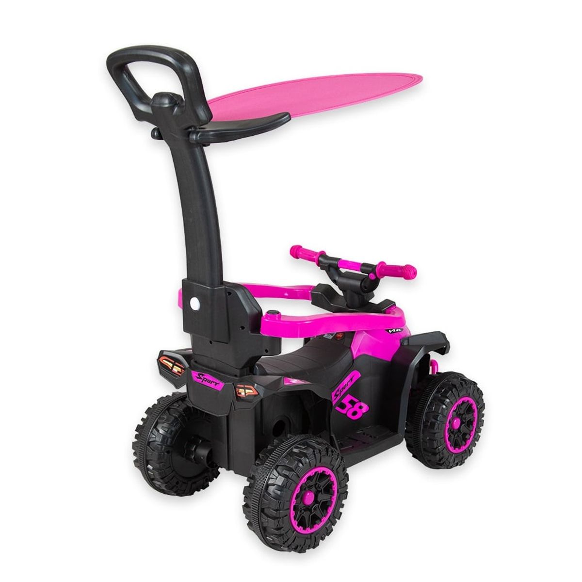 OEM - Cuatrimoto Eléctrico musical con Luces Doble Motor 50W