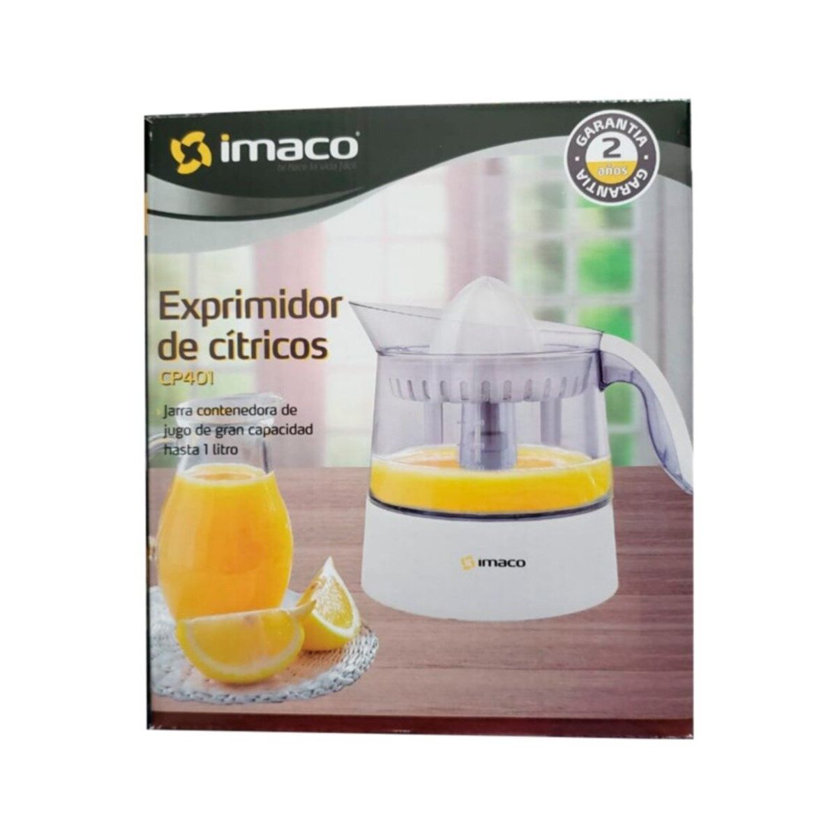 IMACO - Exprimidor de Cítricos Imaco 40W CP401 Horizontal