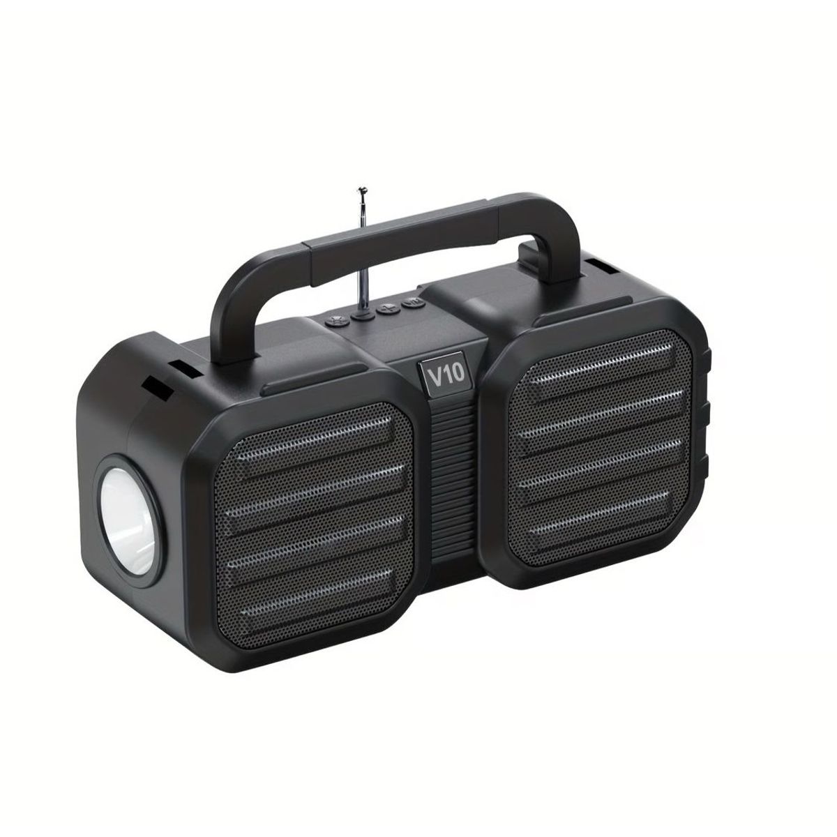 OEM - Parlante Bluetooth Solar Con Radio y Linterna