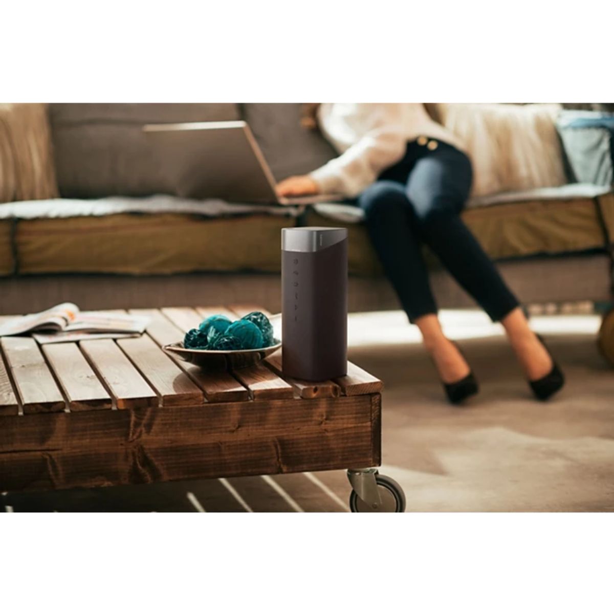 PHILIPS - Altavoz Inalámbrico TAS7505 Sonido Potente y Conectividad Bluetooth