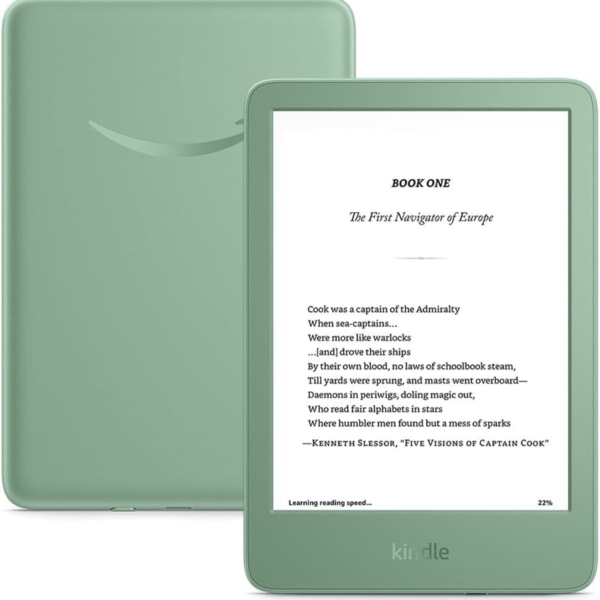 AMAZON - Amazon Kindle 2024 - 6" Tamaño de la pantalla, 16GB - Matcha