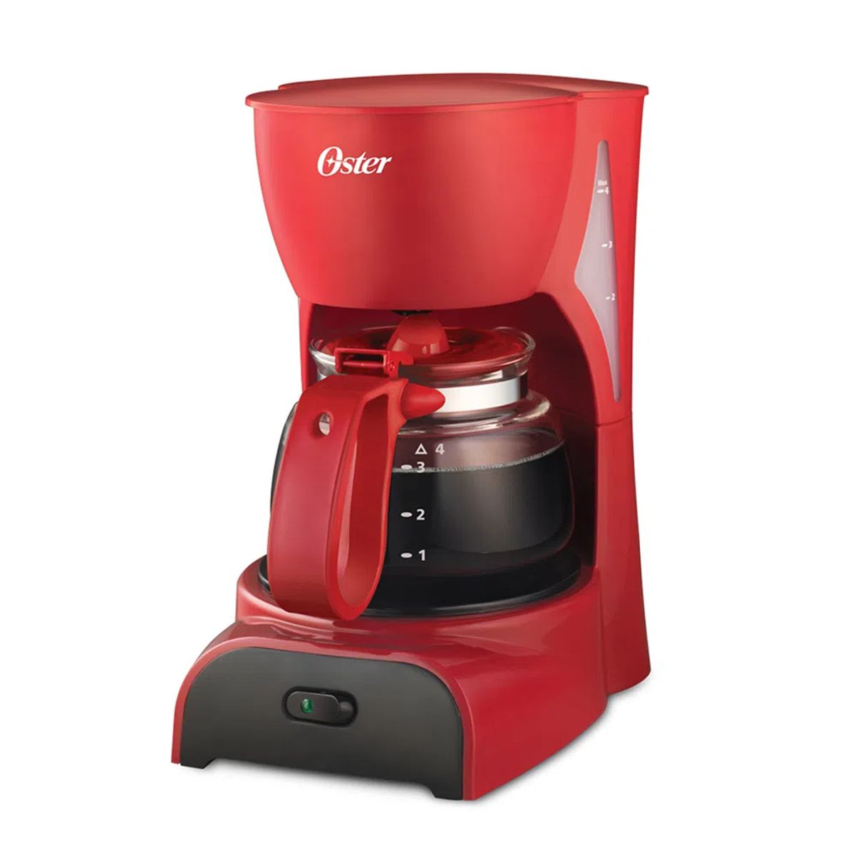 OSTER - Cafetera Oster de 4 tazas BVSTDCDR5R RED