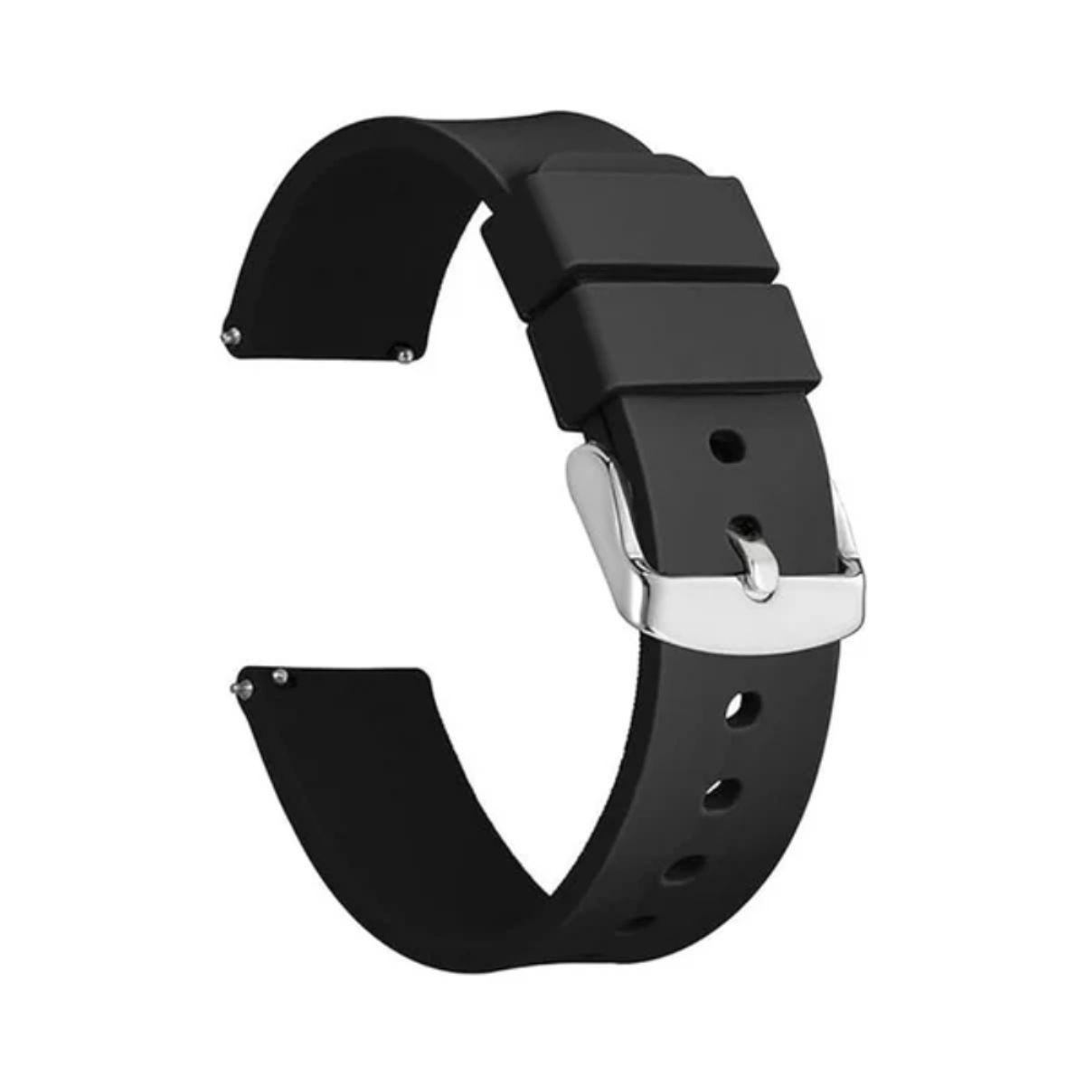 GENERICO - Pack case protector + correa negro para Huawei watch GT2 E