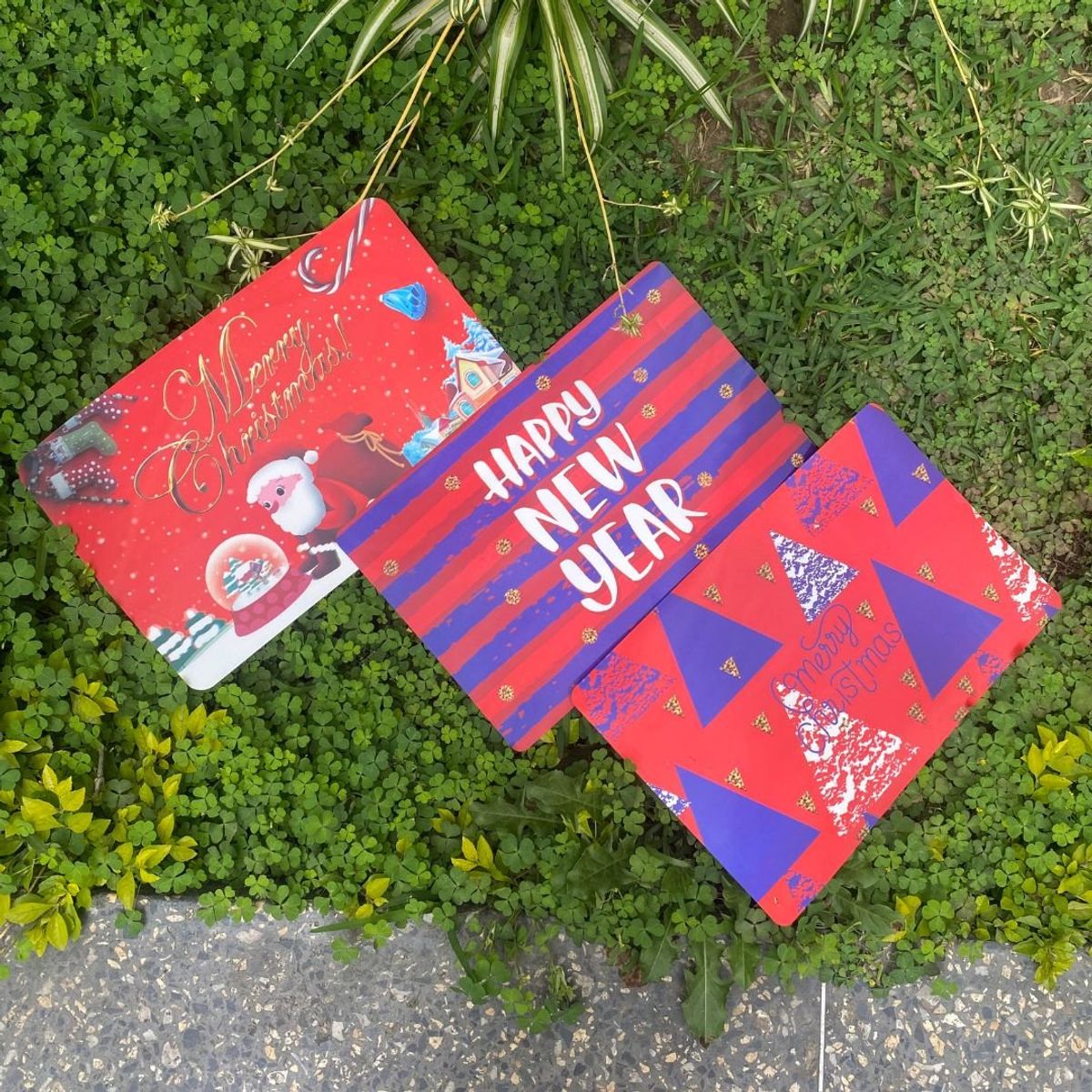 KAST PE - Individual Temáticos Navideños  Merry Christmas 3D Modelo Triangle