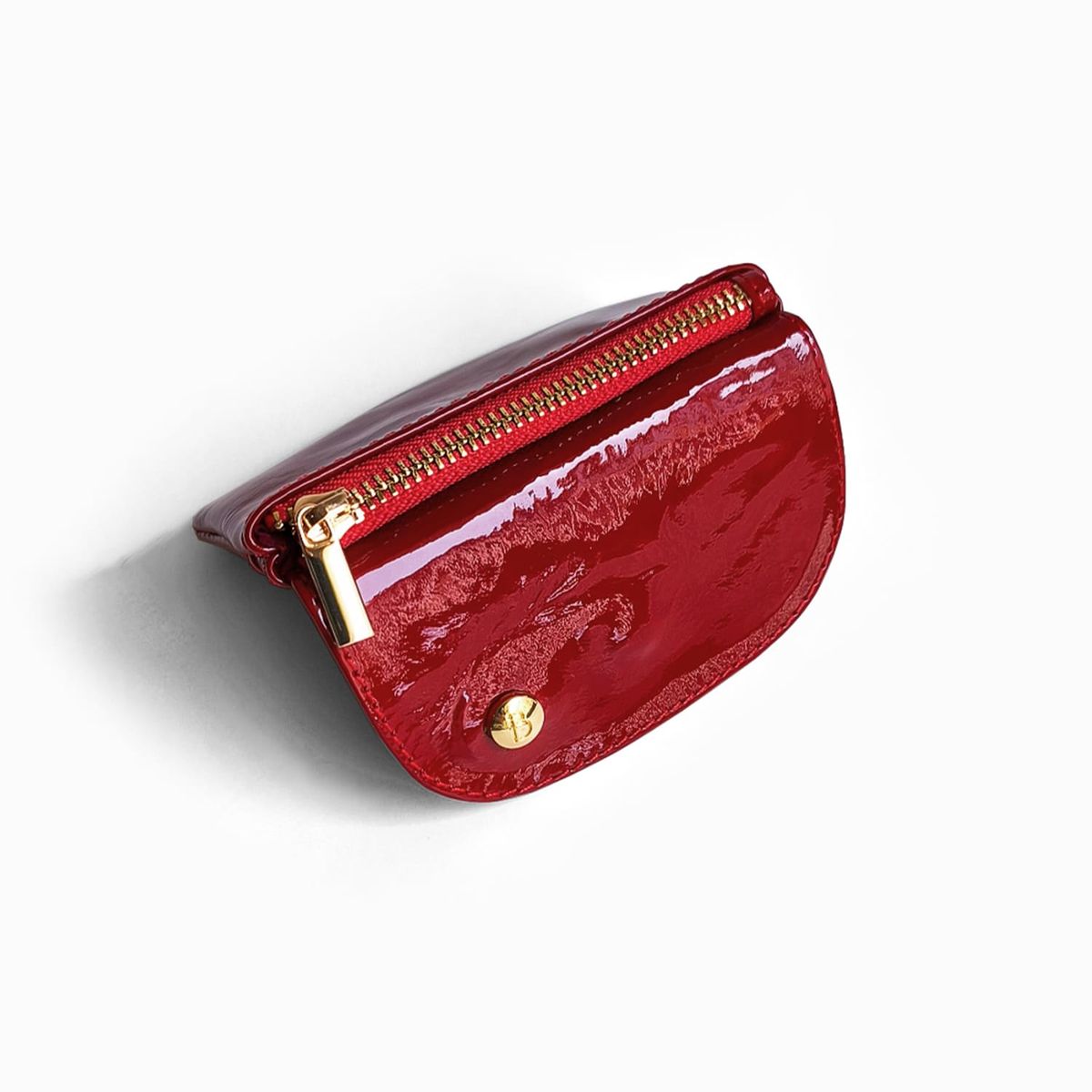 IRISABA - MONEDERO DE CUERO IRISABA PARA MUJER SERENA ROJO