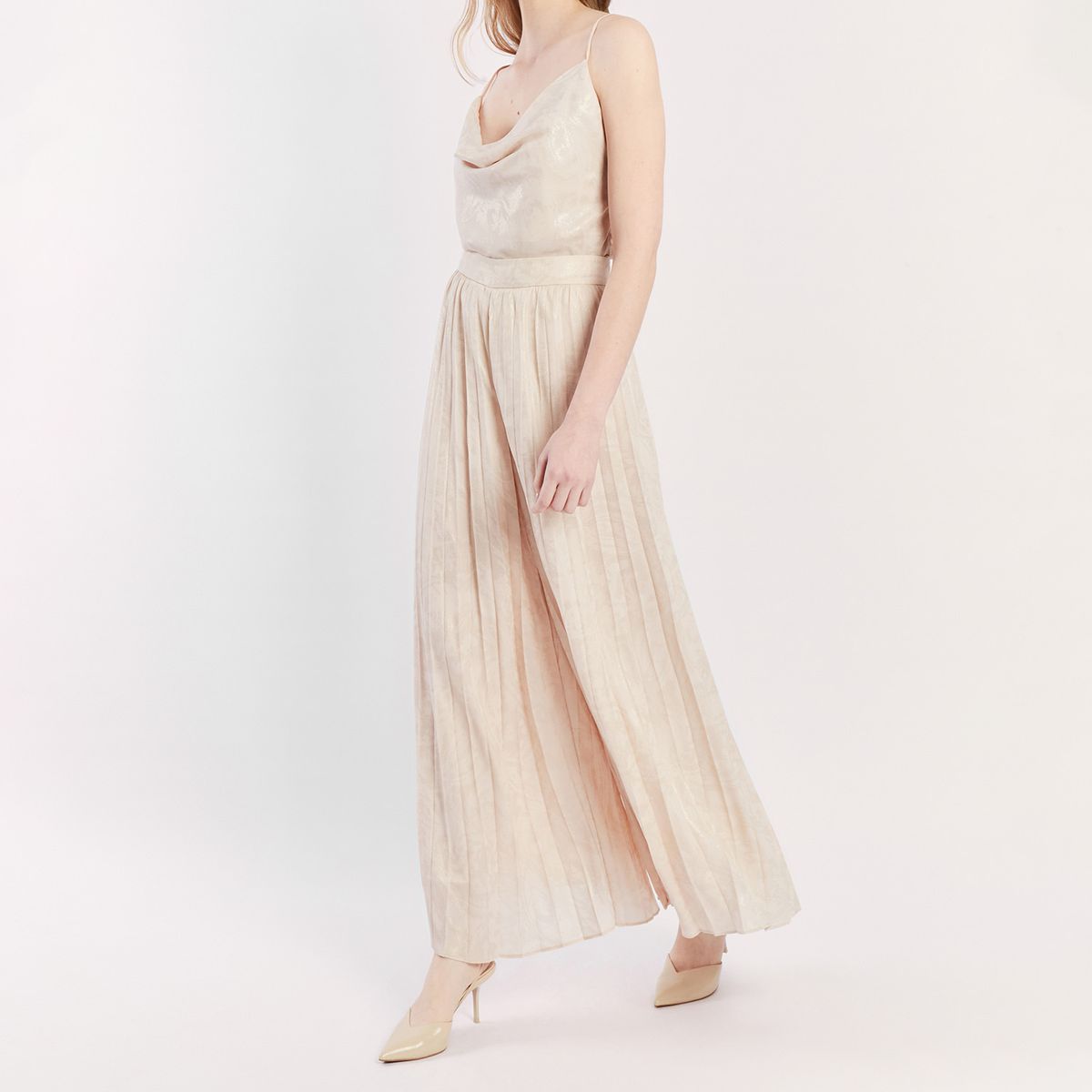 CAMILA VIALI - Camila Viali Blusa mia beige de tiras