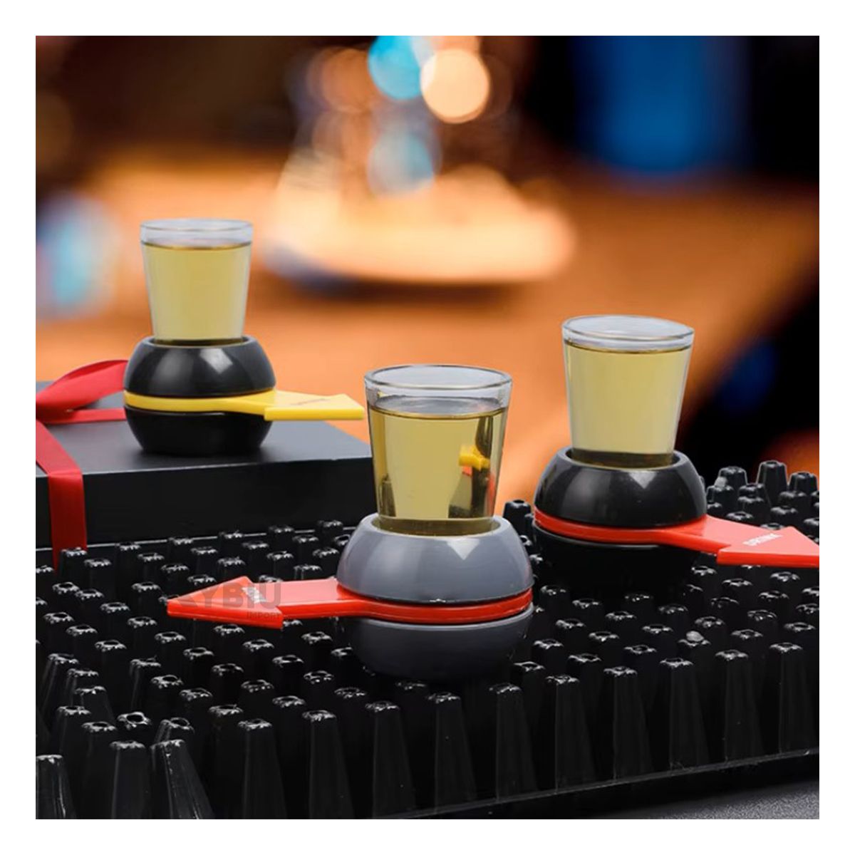 GENERICO - Spin Shot para Juego en Color Gris Y+Post-it Adhesivos