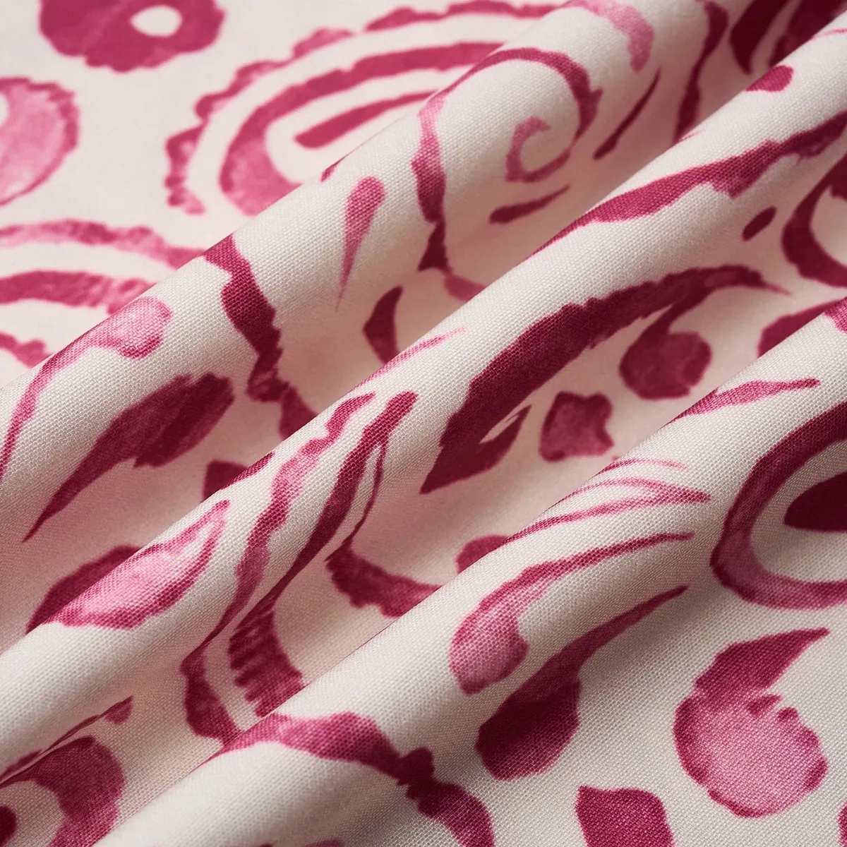 KAST PE - Vestido corto Verano modelo Dulce Manga 3 4 Rosado - Talla M