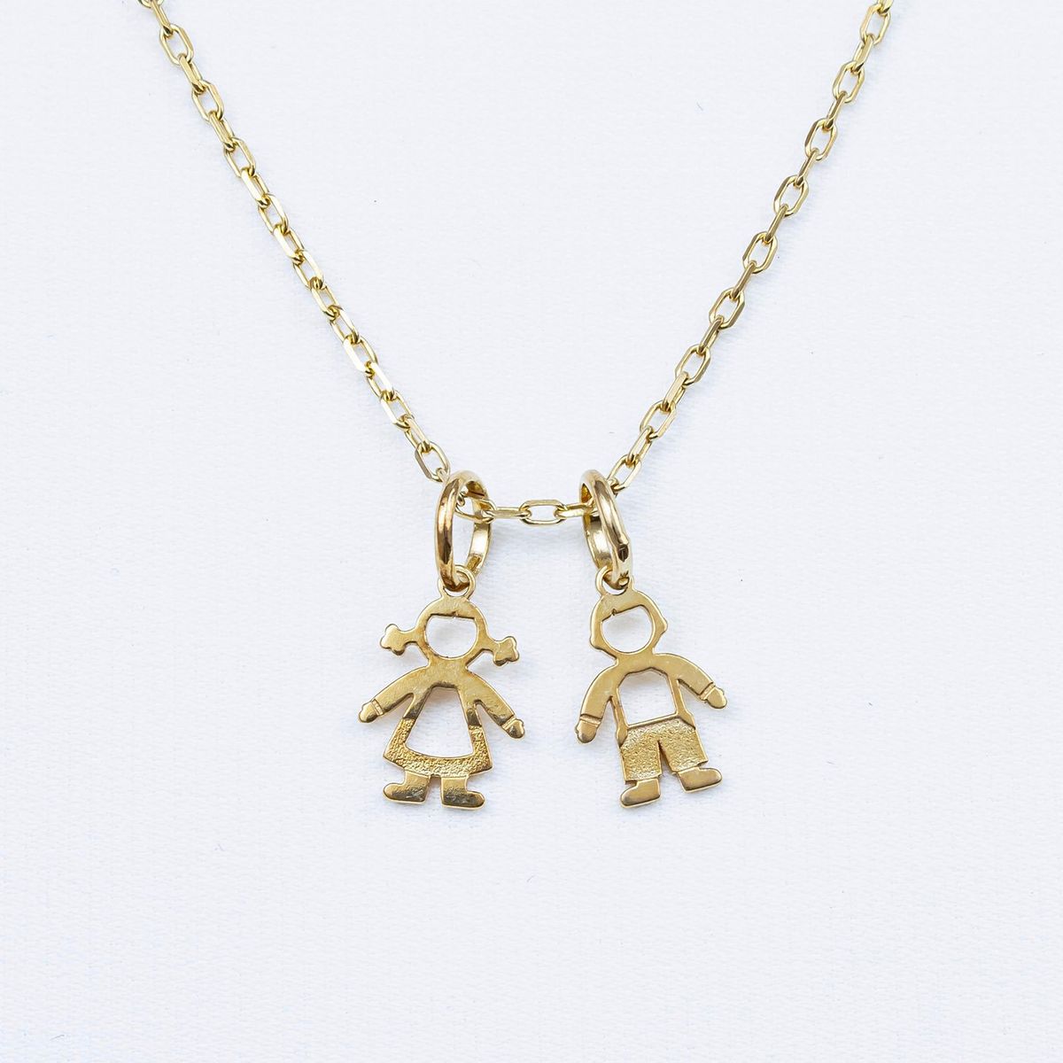 NATHALIE BIRD - COLLAR PLAIN CHILDREN GOLD NIÑO-NIÑA