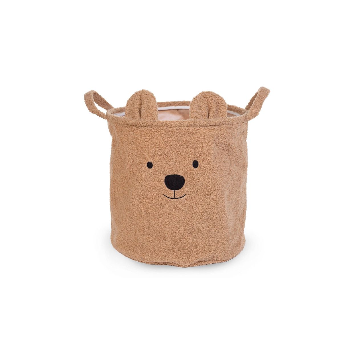 CHILDHOME - CESTA TEDDY MARRÓN DE 40 X 40 X 40 CM CHILDHOME