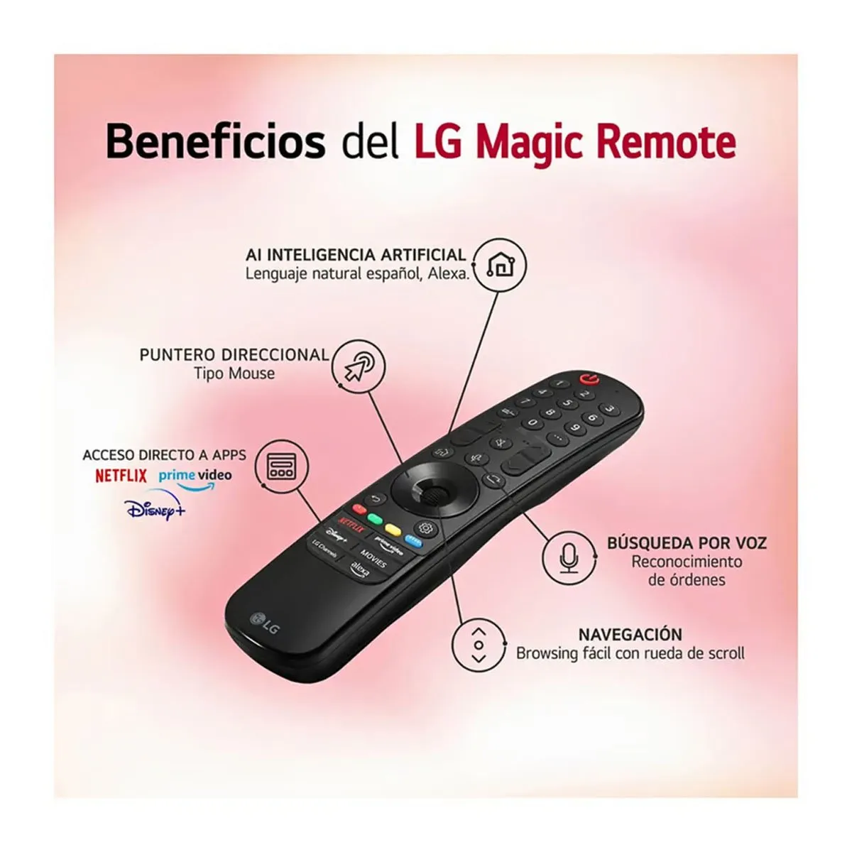 LG - TELEVISOR LG 55 4K SMART TV UHD 55UT7300 + MAGIC